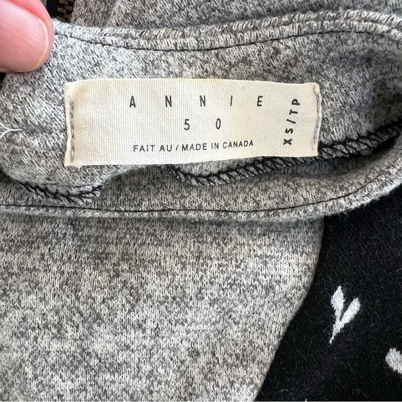 Annie 50 Grey and Black Casual Dress - Size XS - Picture 5 of 7